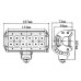 6.5" 36W CREE LED Light Bar (Flood Beam)