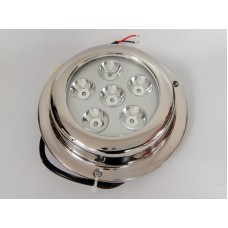 4.5" 18W Round LED underwater light (Pair) - Green