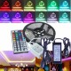 5m 5050 RGB LED Strip, 44 keys remote / Bluetooth controller, power adaptor