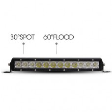 13" 60W Single Row LED Light Bar