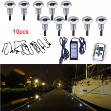 NEW! 10pcs LED deck or stair light kit - warm white