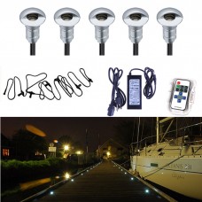 NEW! 5pcs LED deck or stair light kit - cool white