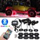 4 PODs Waterproof LED light kit - RGB w/ multi modes & music sync