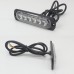 A pair 4" 18W surface mount LED Strobe Light bar - Amber & White